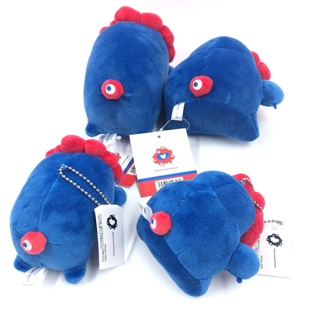 新品未使用 関西万博 ミャクミャク もっちり ぬいぐるみ 大 立 横 ミニ