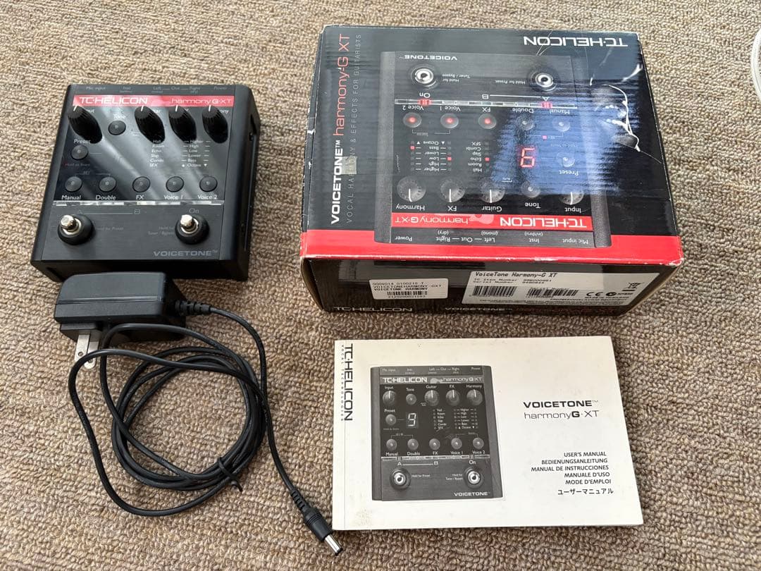 ギター TC-Helicon Voicetone Harmony-G XT