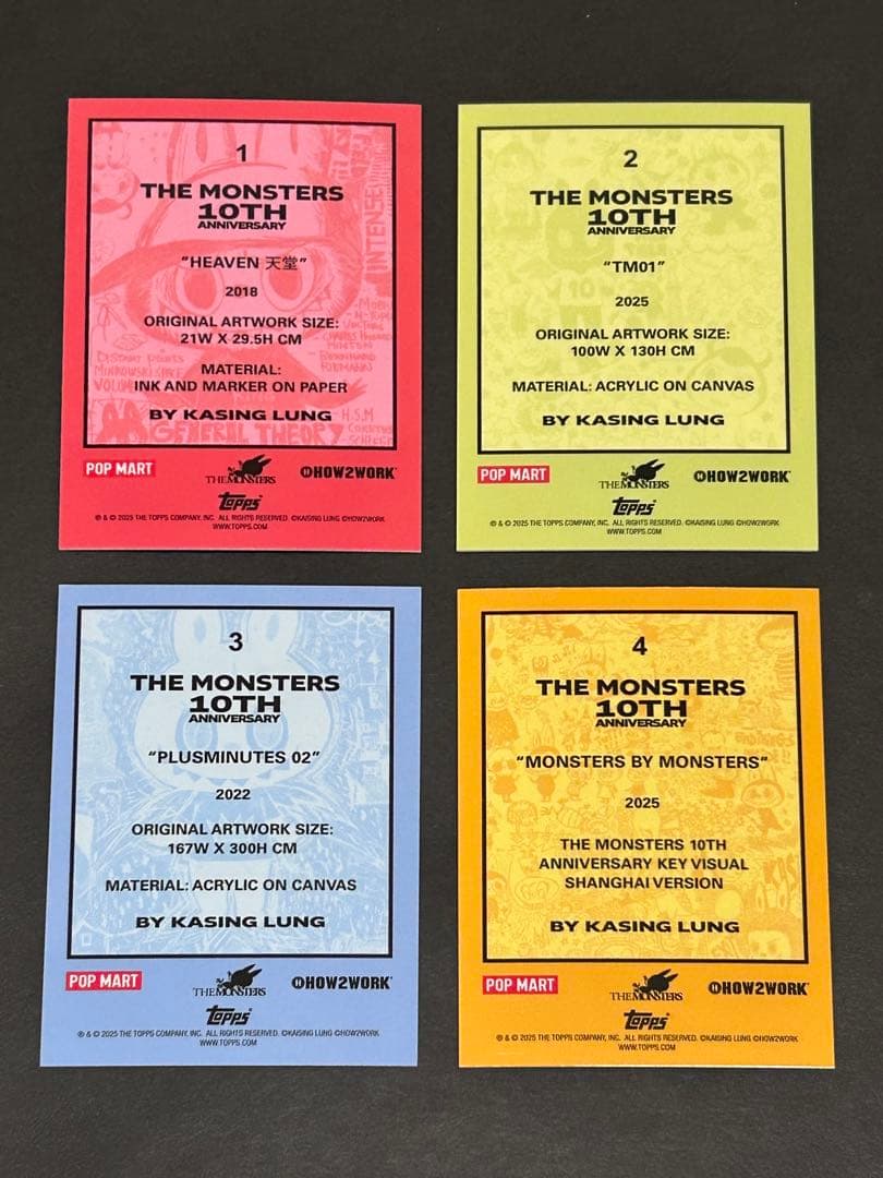 2025 Topps Chrome Labubu ラブブ 3BOX セット