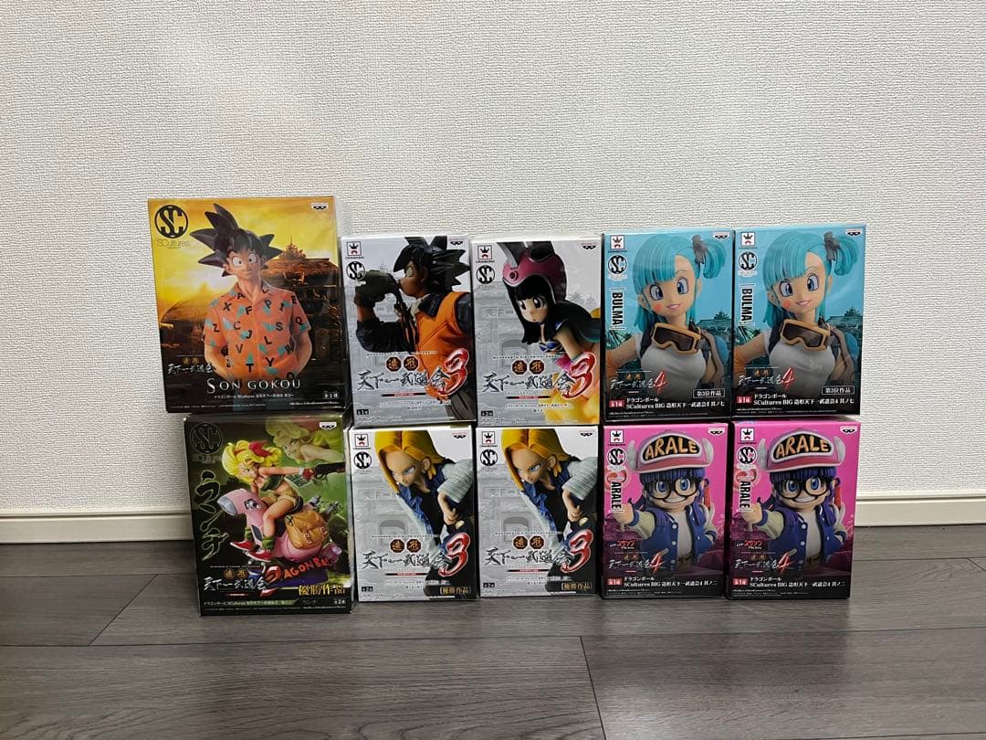 ドラゴンボール　フィギュア　造形天下一武道会　まとめ売り　10点