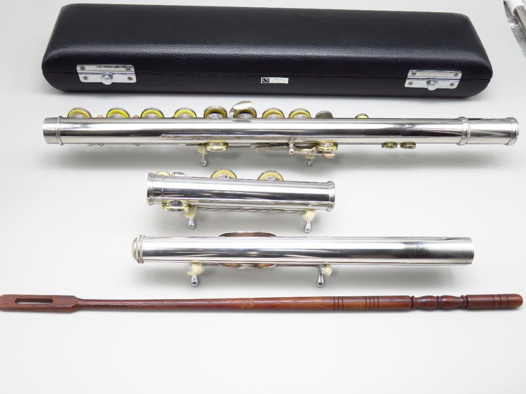 メンテナンス済　フルート　頭部管銀製　オールド ムラマツ　Muramatsu