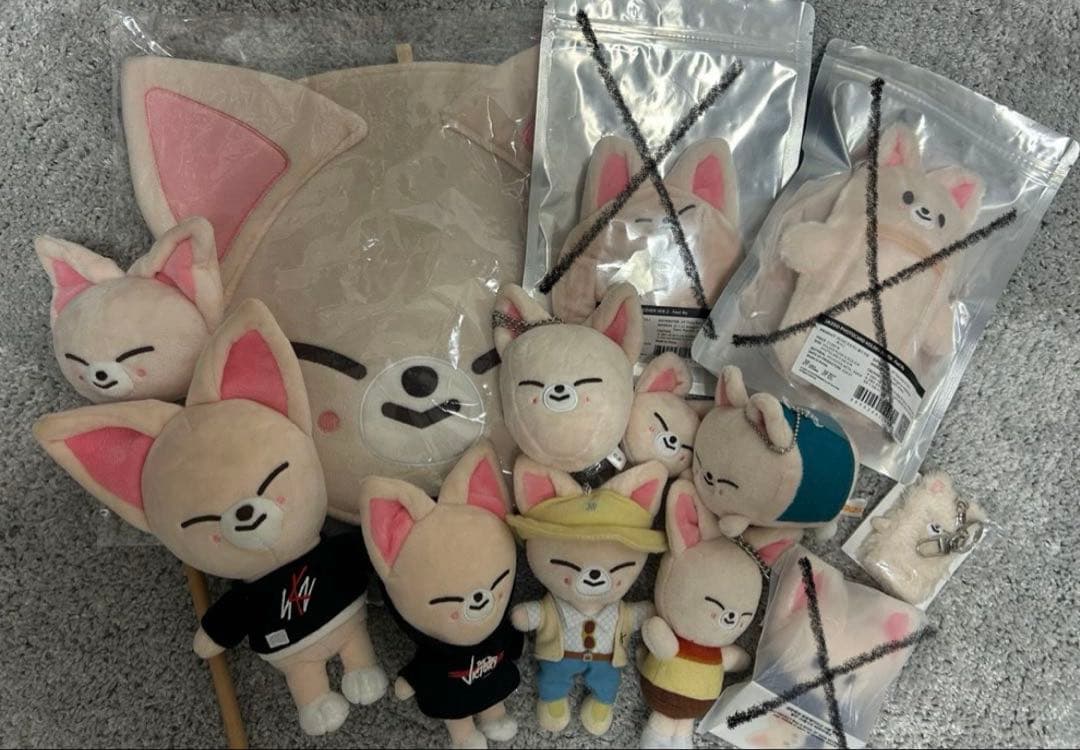 Stray Kids ぬいぐるみ・マスコットセット