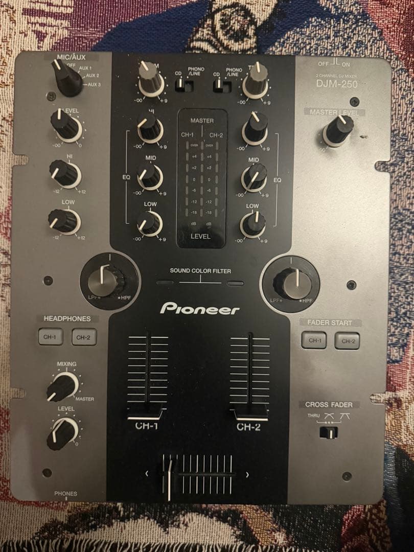 【週末限定セール】Pioneer DJM-250-k DJミキサー