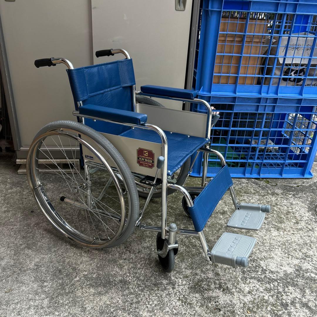 良品　カワムラサイクル　自走式車椅子　KR500 介護用品　折り畳み
