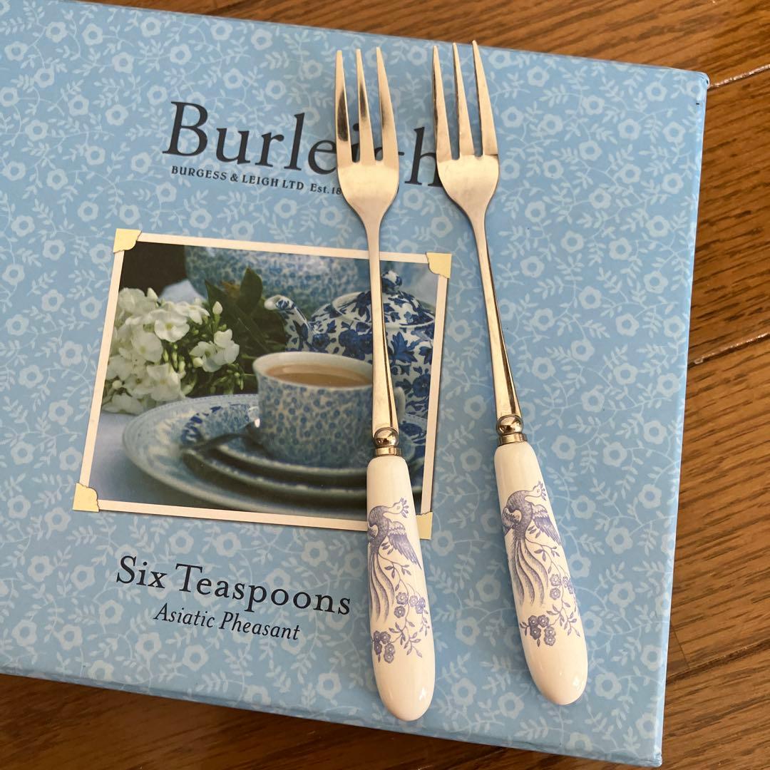 【bigones】レア バーレイ ティースプーン&ペストリーフォーク