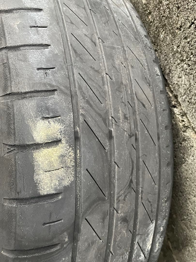 トヨタ 純正　タイヤホイールセット アルミ　１７インチ　①