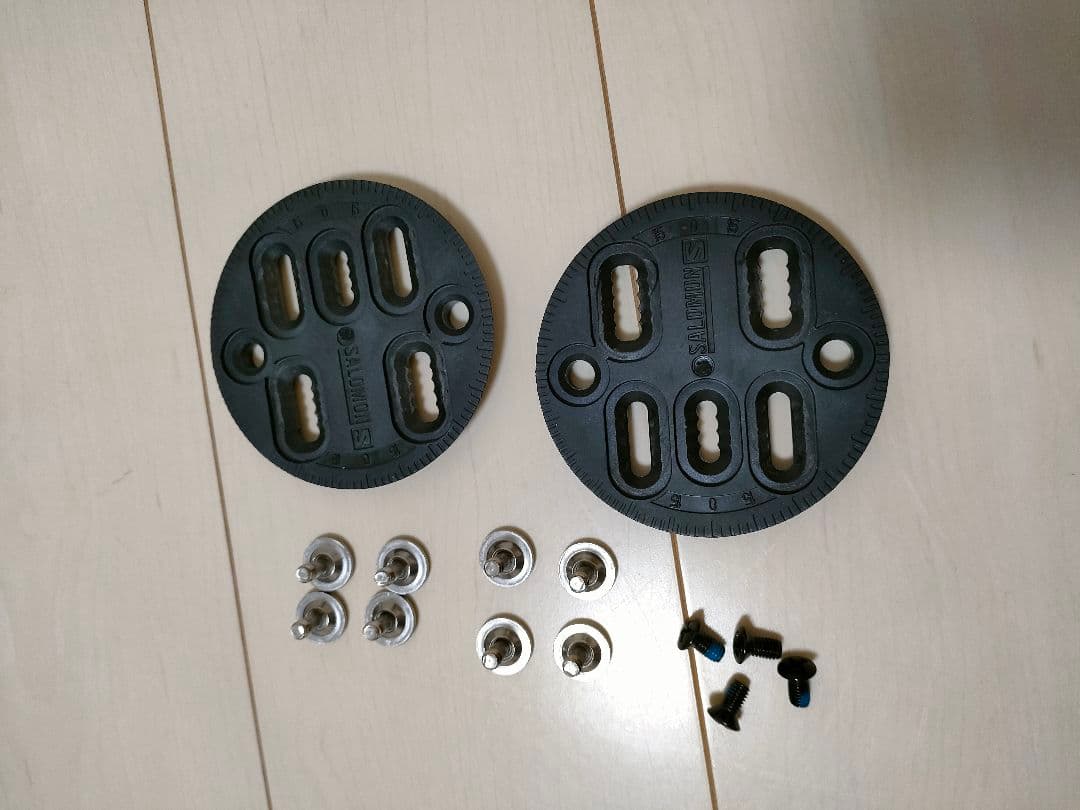 SALOMON DISTRICT ビンディング Mサイズ 22−23 ブラック