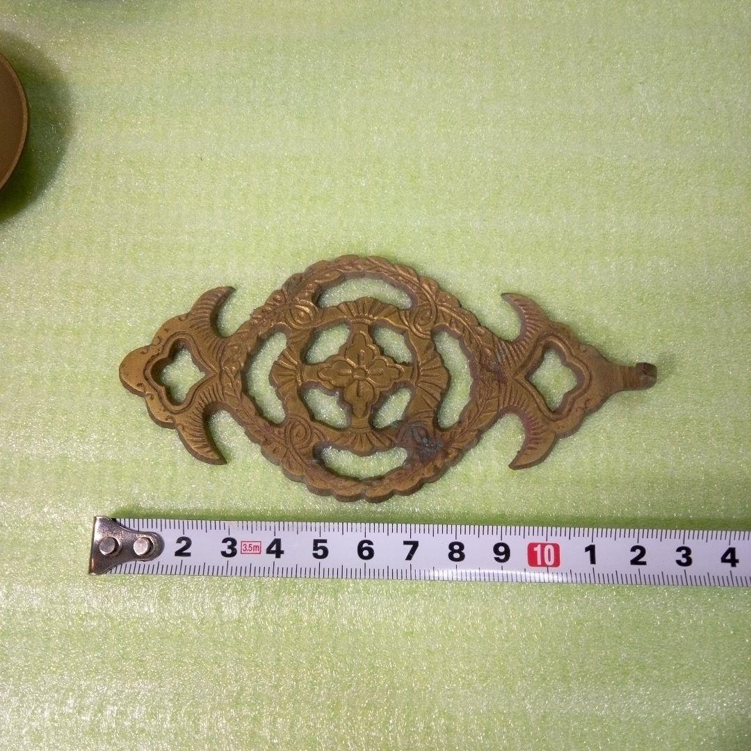 キャンドルホルダー　ティーライトキャンドル　エスニック　縦約３７センチ