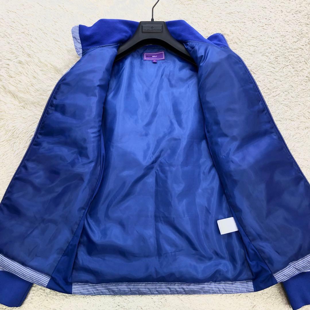 美品 BEAMS GOLF 2way ダウンジャケット ゴルフ M ワッペン