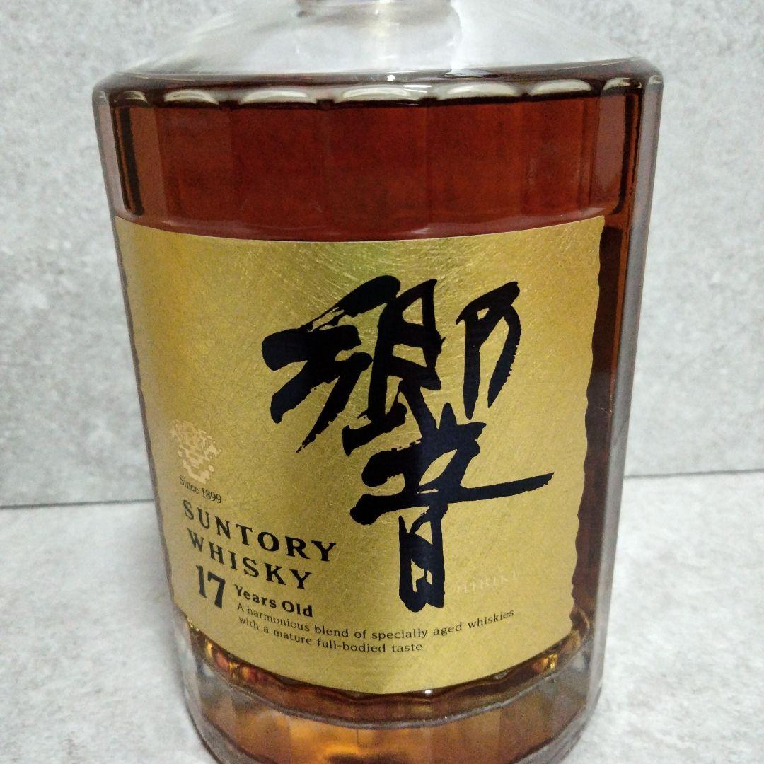 サントリー響 17年ウイスキー 750ml箱入りゴールドラベル