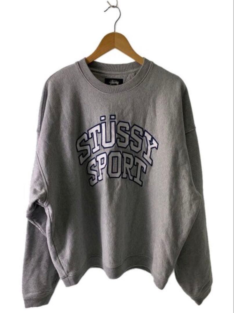 STÜSSY スポーツ スウェット グレー