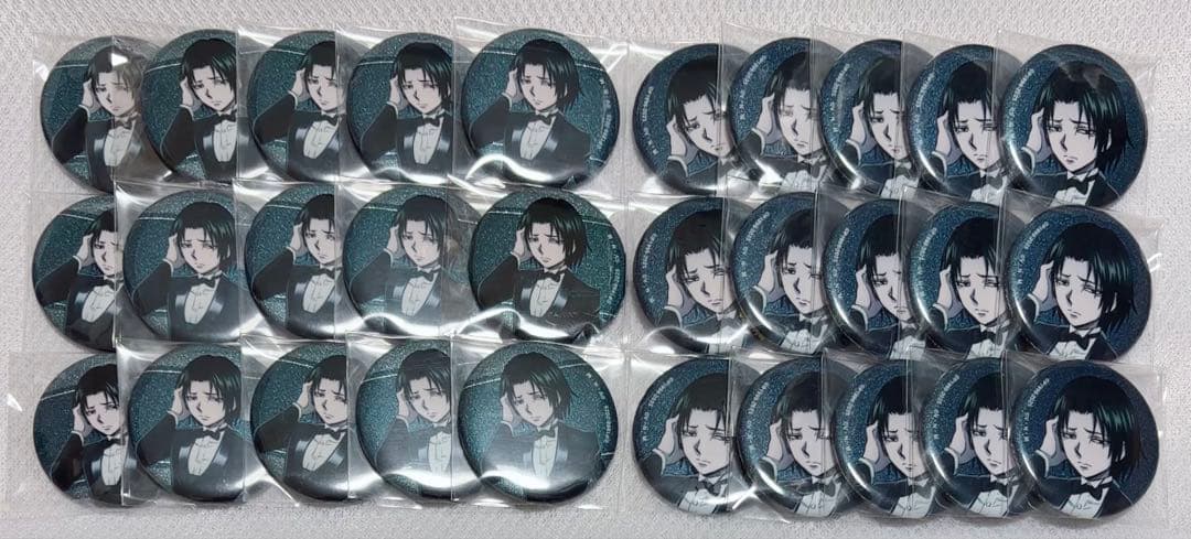 HUNTER×HUNTER フェイタン 缶バッジ スーツ アニメイトフェア