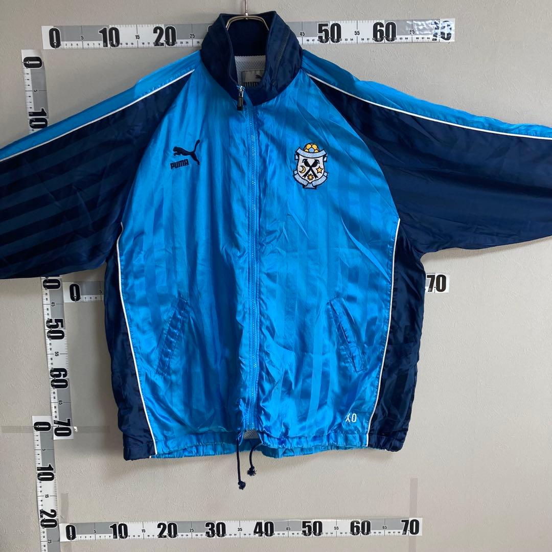 XO 大きめ PUMA プーマ ヤマハジュビロ磐JUBILO ナイロンジャケット
