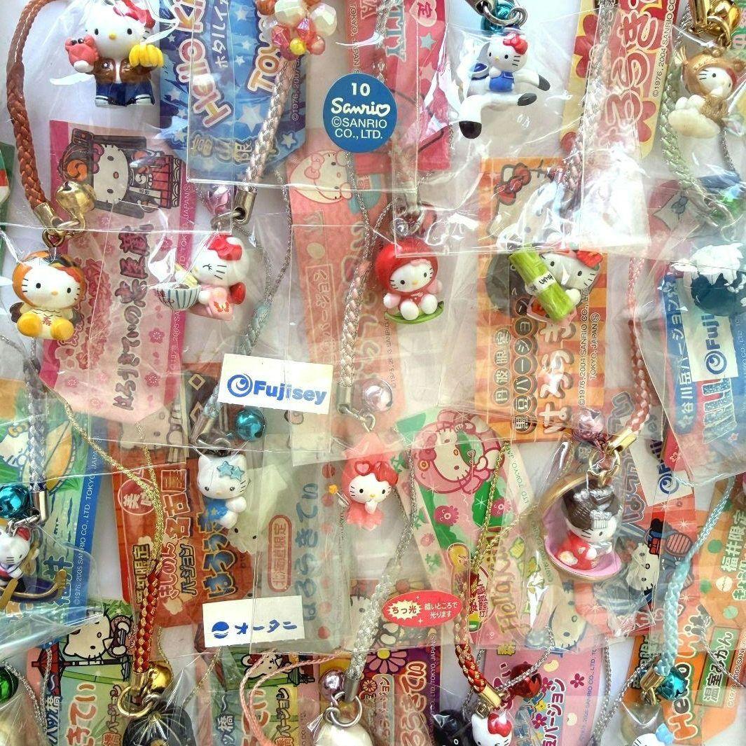 ハローキティ ご当地 根付けストラップ 69個 限定 サンリオ Sanrio