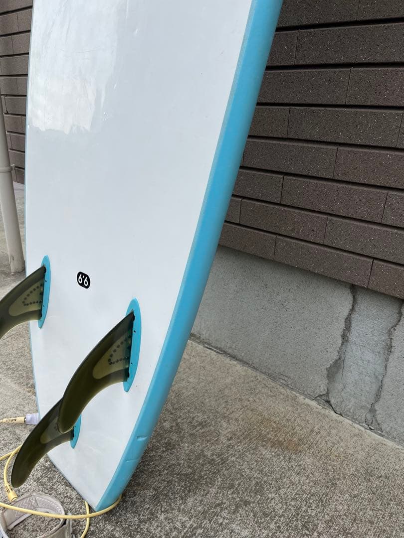 ソフテック サーフボード 6'6\" FB Hand shaped ファンボード