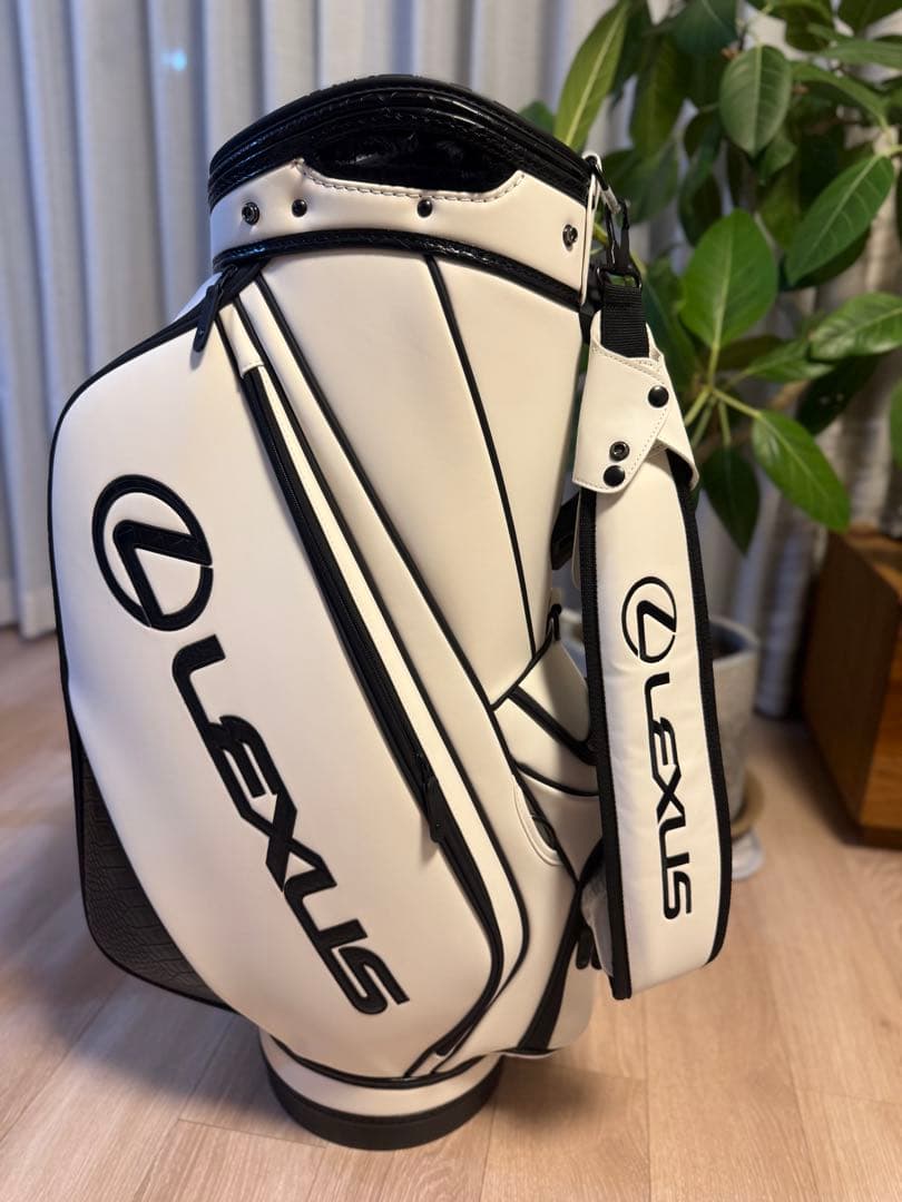 Lexus ゴルフバッグ ホワイト