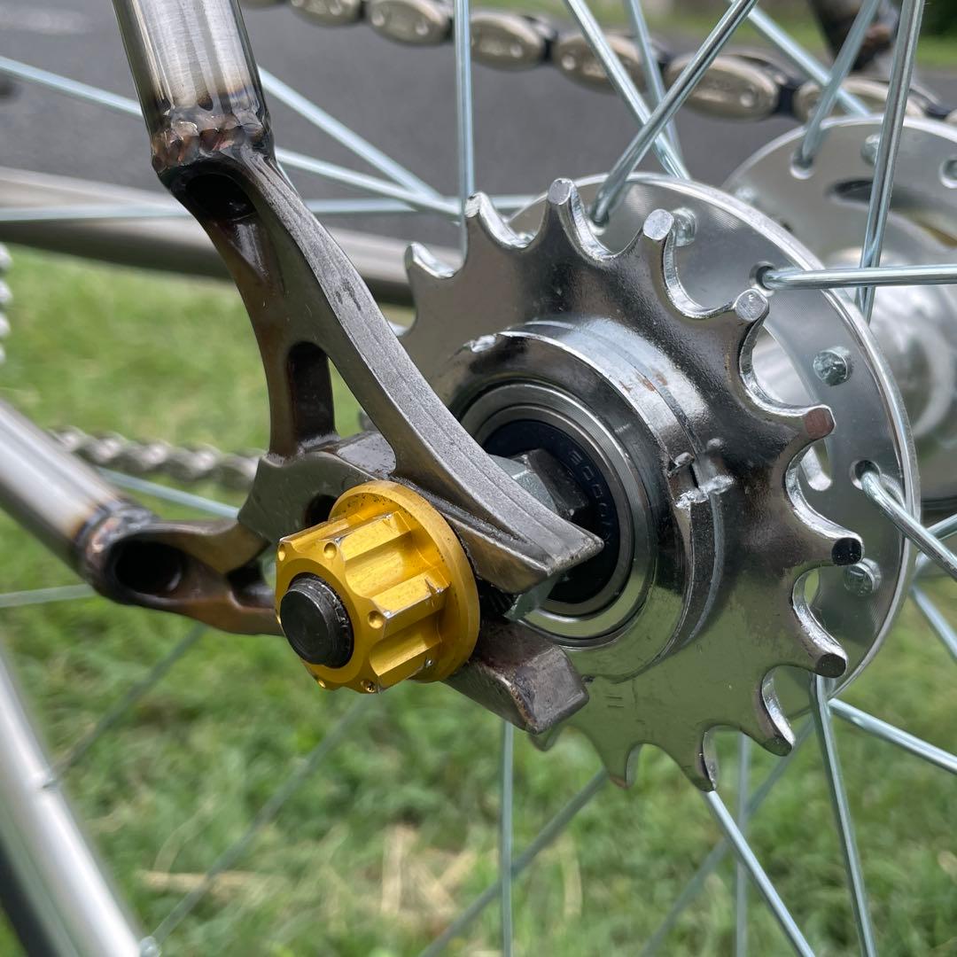 【完成車】INTRO7 クロモリフレーム ローカラー シングルギア ピスト