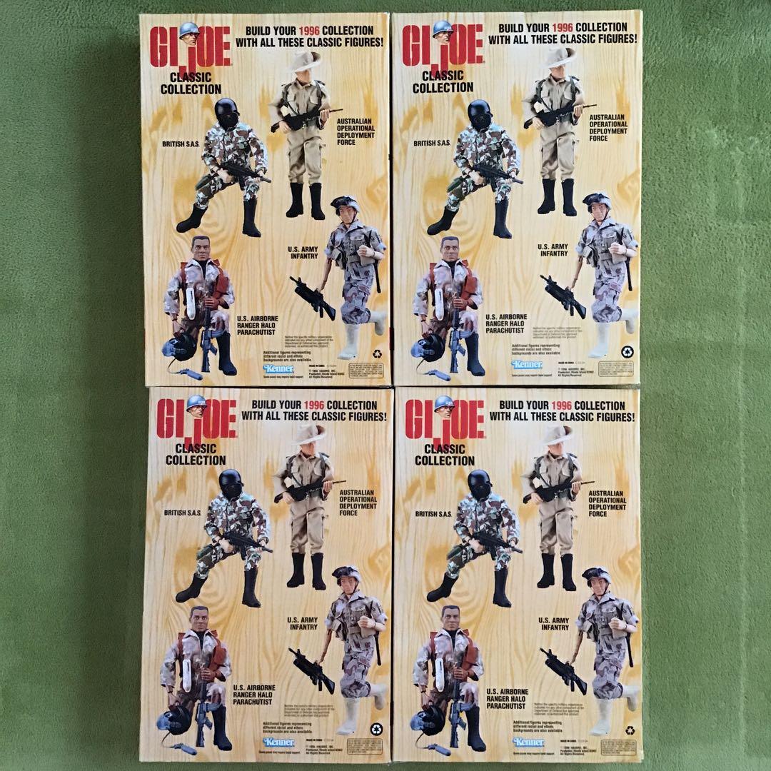 GI-JOE ジーアイジョー 限定版 4体セット 1996年 KENNER 新品