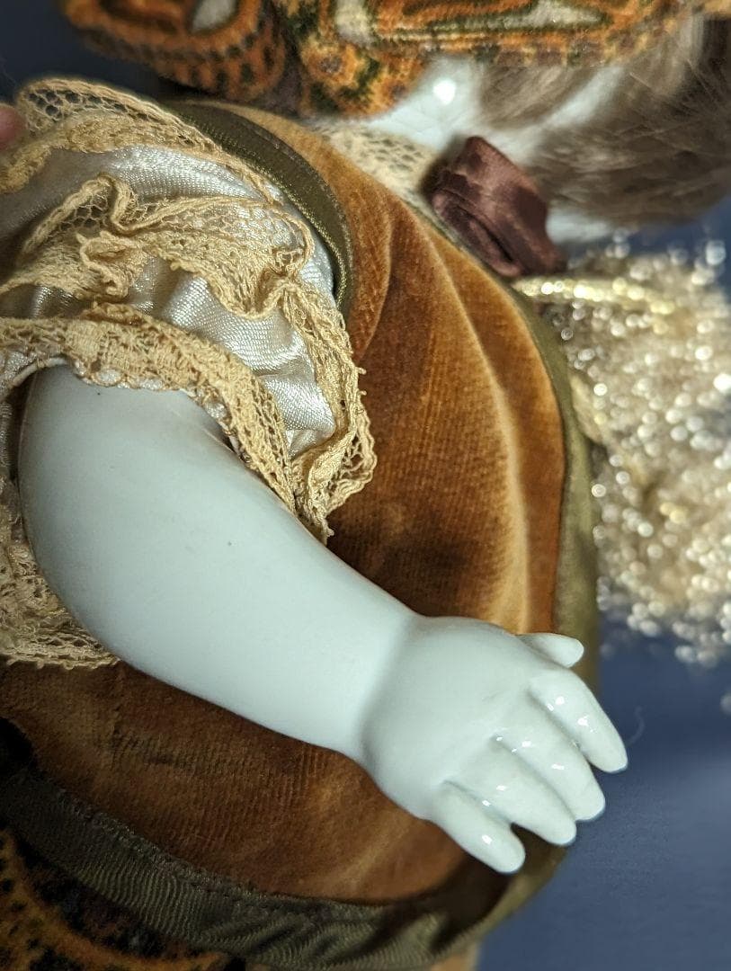 ビスクドール　アンティーク　クレド　シリアルナンバー付き　イタリア