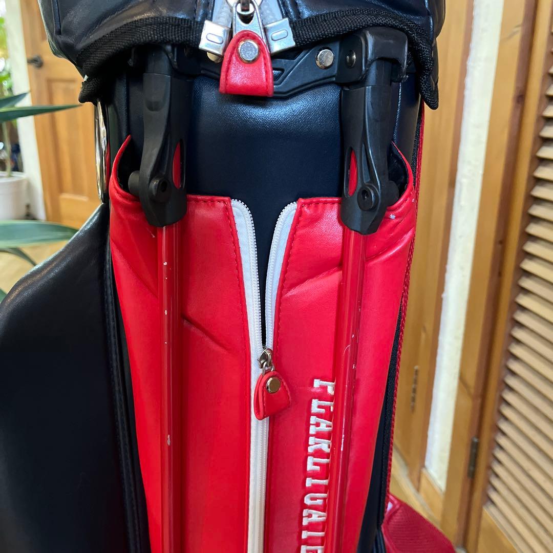 パーリーゲイツ　ゴルフキャディバッグ。