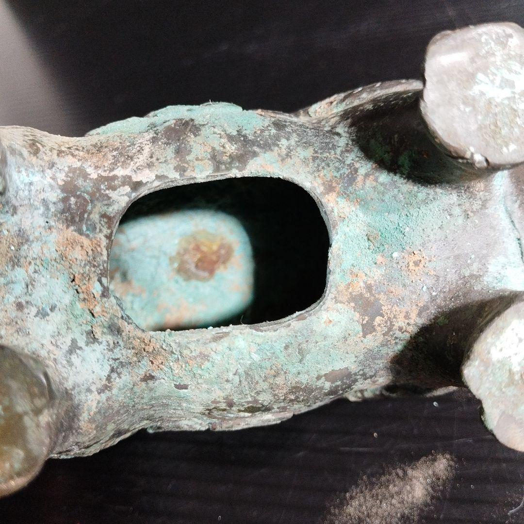 古代中国の青銅製？　大羊置物？