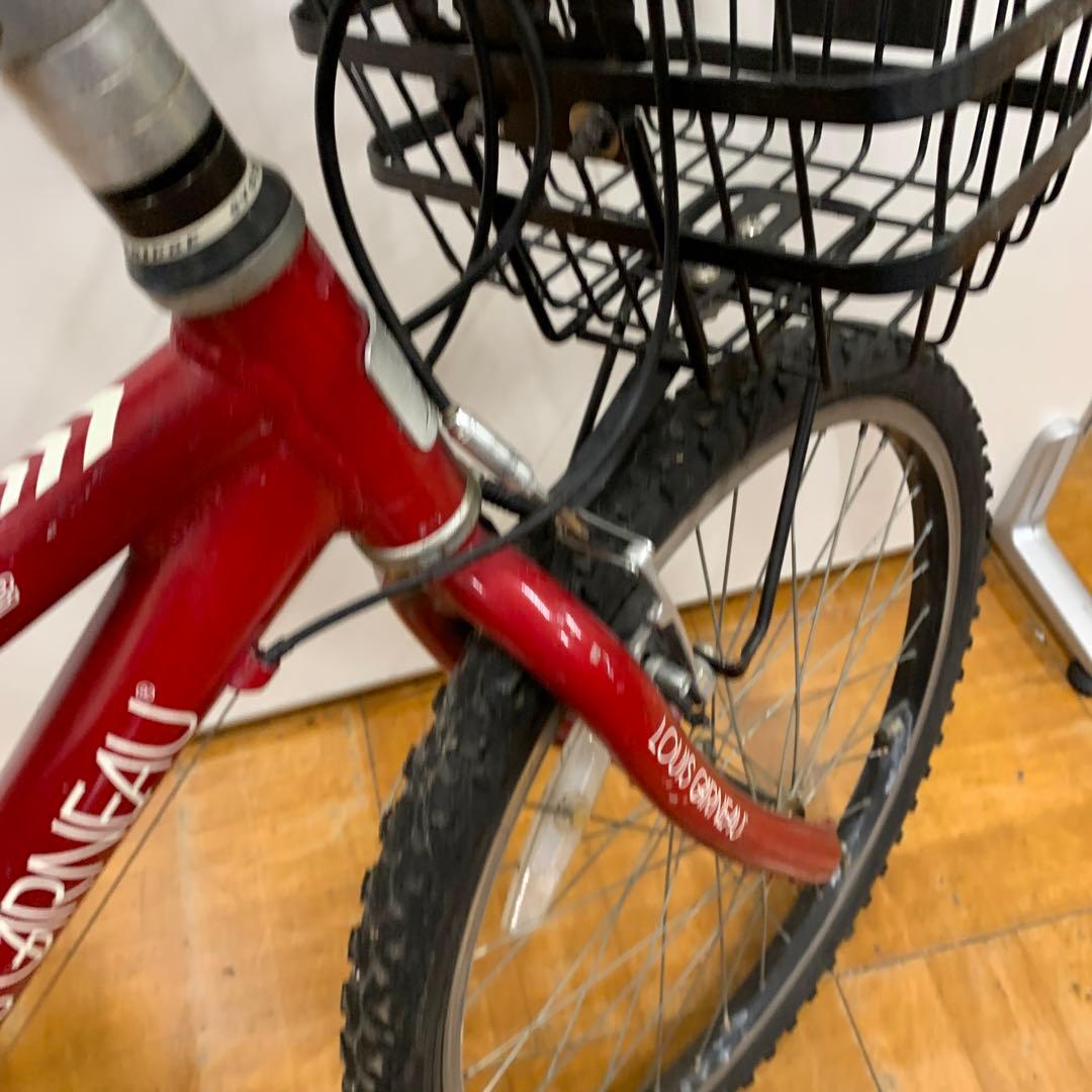 LOUIS GARNEAU 赤 j22 ルイガノ　送料込み