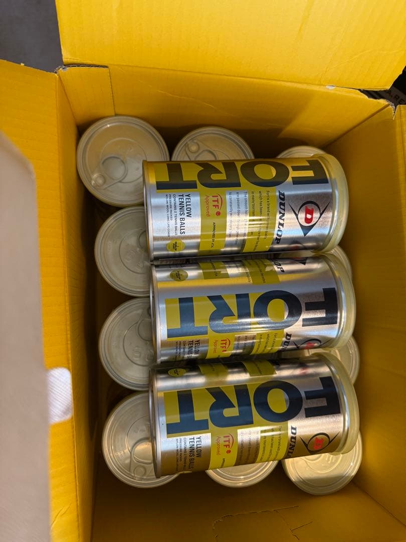 【新品未使用】DUNLOP FORT２個✖️15缶