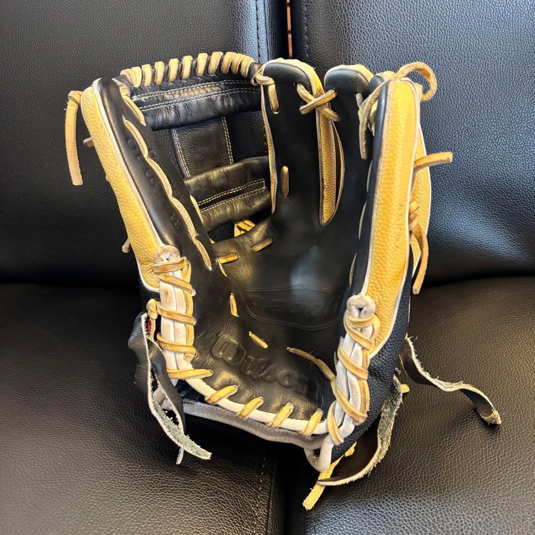 柴田竜拓に憧れる　Wilson 硬式グローブ A2000 DP15 ペドロイア