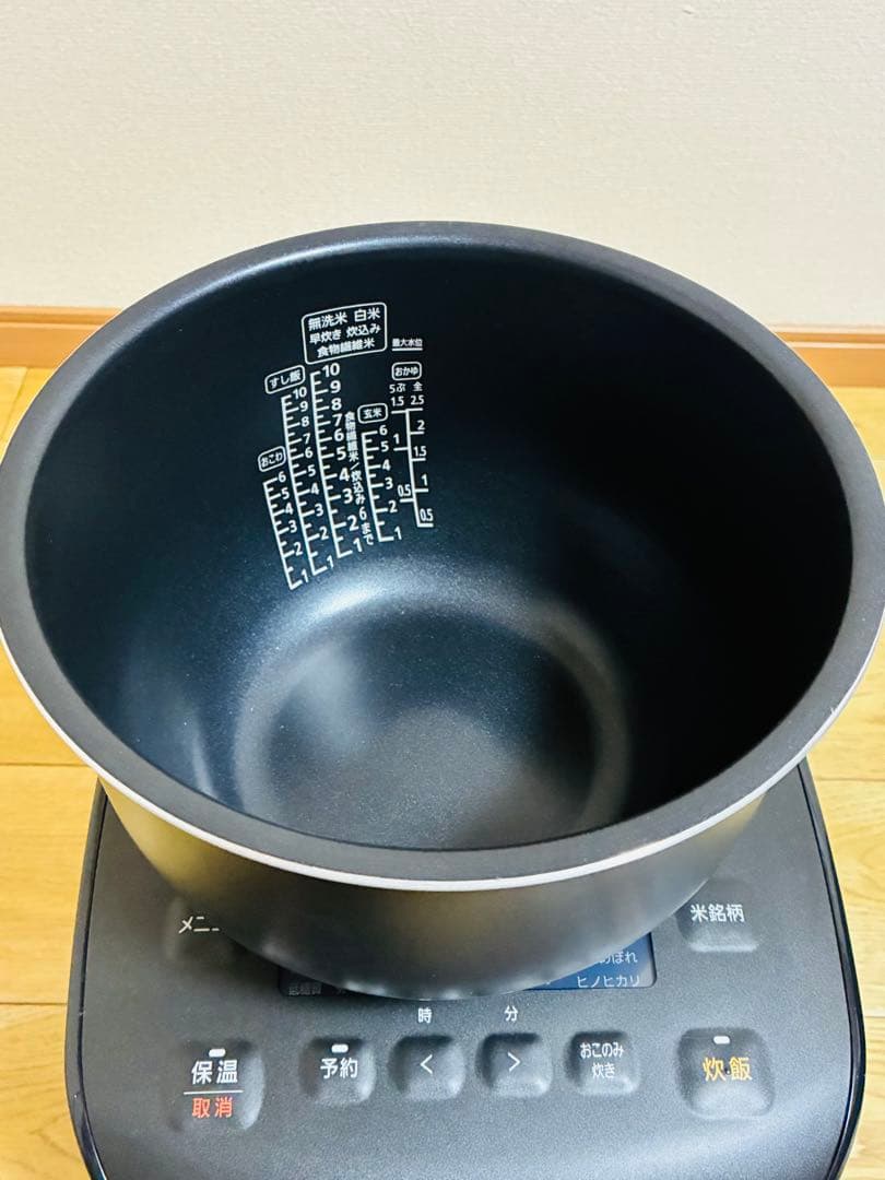 アイリスオーヤマ　圧力IHジャー炊飯器10合 RC-PD10-B 2022年製