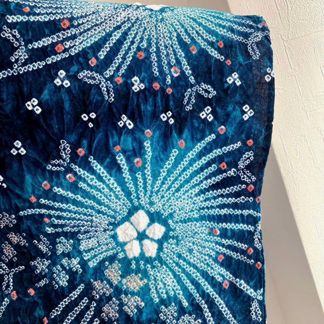 chisa 有松絞り・有松鳴海絞り やまと誂　身丈164cm上質N7-28