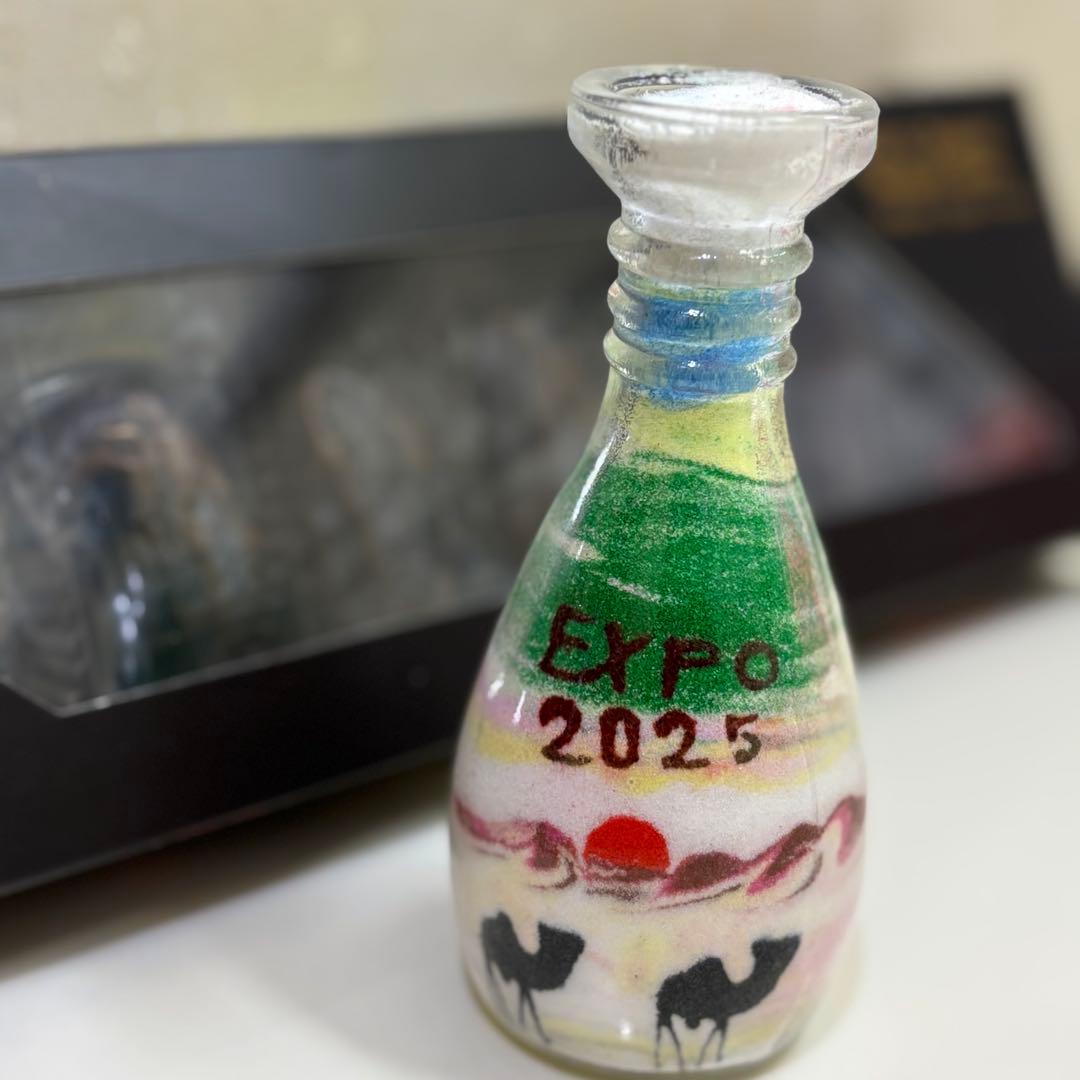 ヨルダン館　サンドアートとオーガニックデーツ2個セット