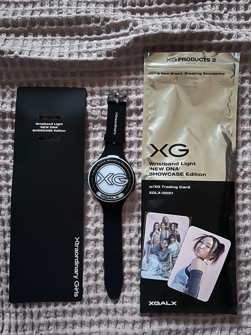 【トレカ2枚付】XG Wristband Light MAYA 全員 トレカ