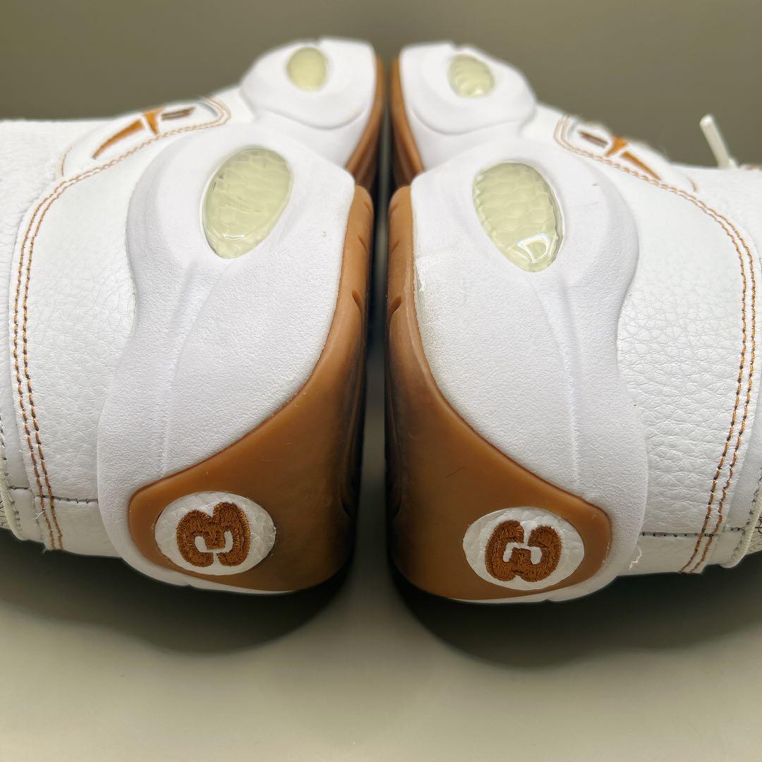 ★Reebok★QUESTION MID 27cm ホワイト ブラウン