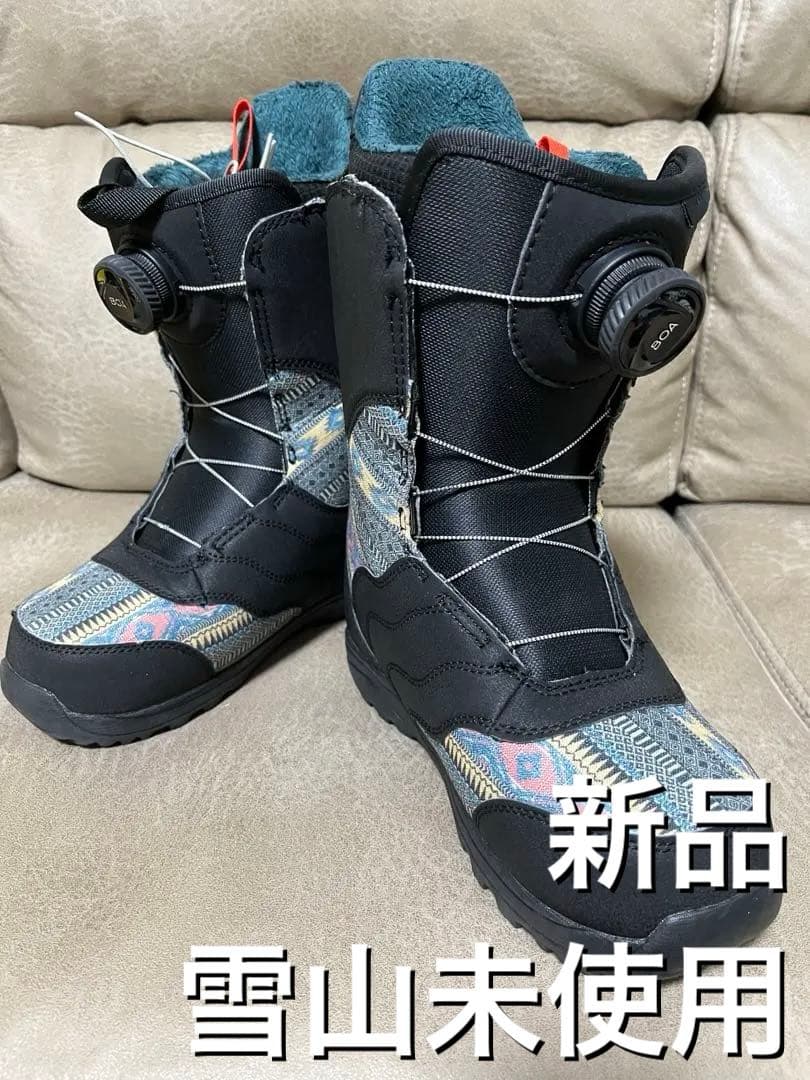 新品雪山未使用BURTON MINT BOA 23.0cm スノーボードブーツ