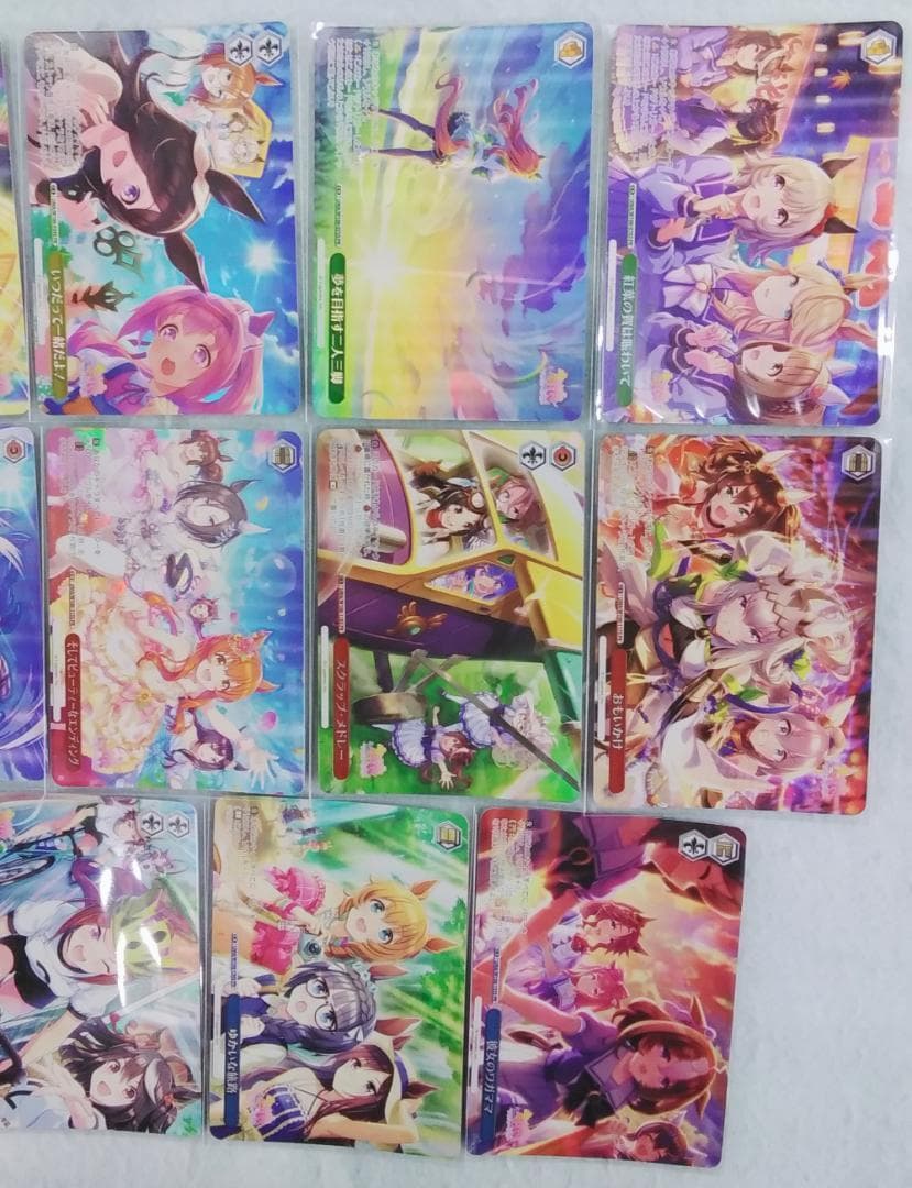 ヴァイスシュヴァルツ ウマ娘 紅葉の賀は賑わいて 等 PR プロモ コンプセット