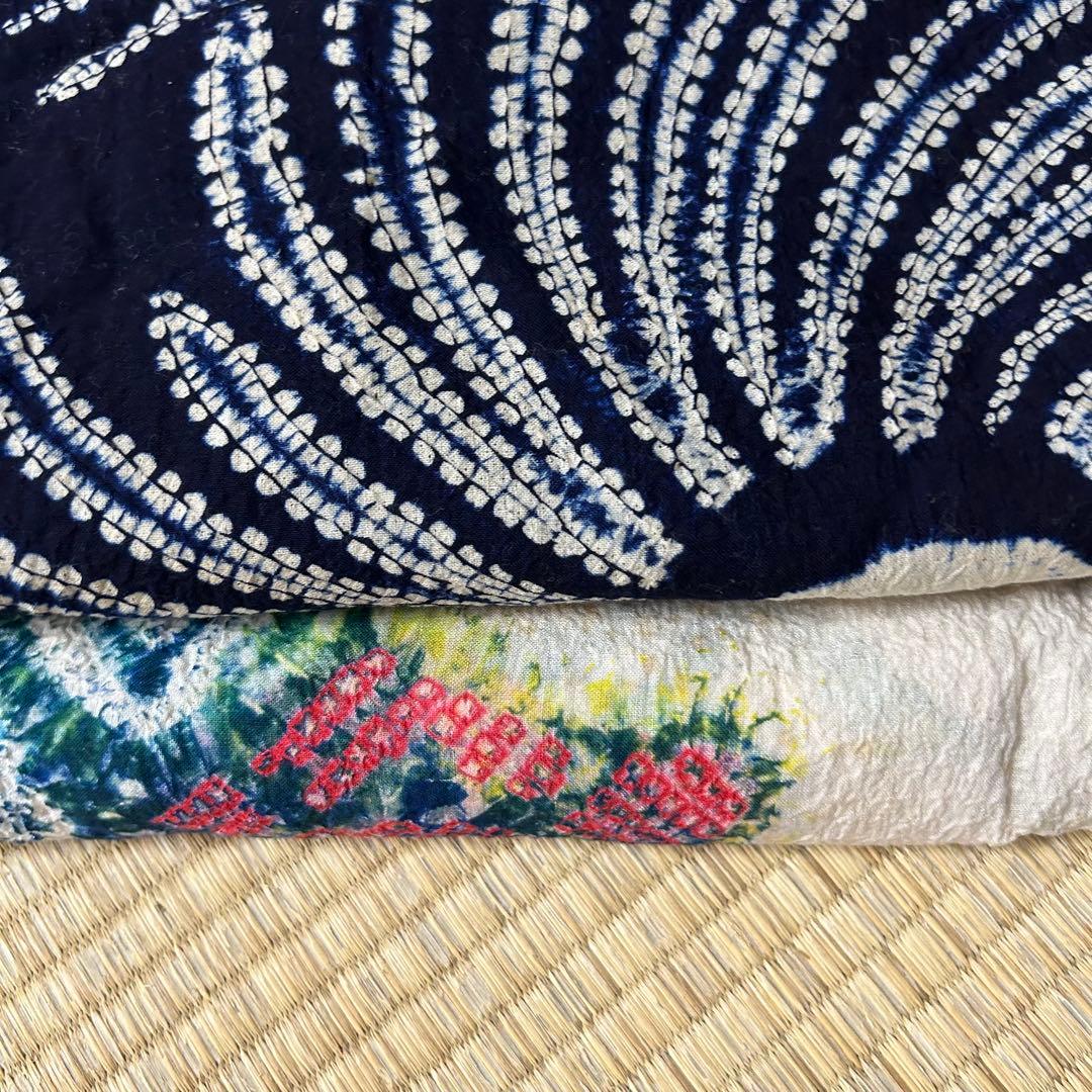 a*o様 2000円売り切り 有松絞り 浴衣 まとめ売り 着物 リメイク BM-