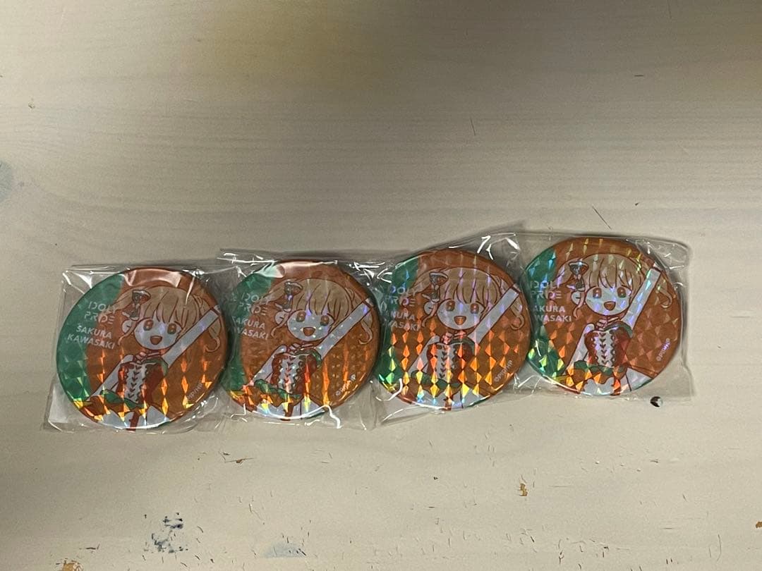 IDOLY PRID オンラインくじプレミアム缶バッジ 4個セット