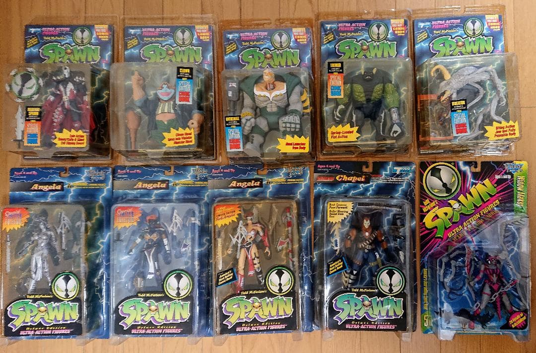 SPAWN スポーン ウルトラアクションフィギュア 10体セット【未開封】