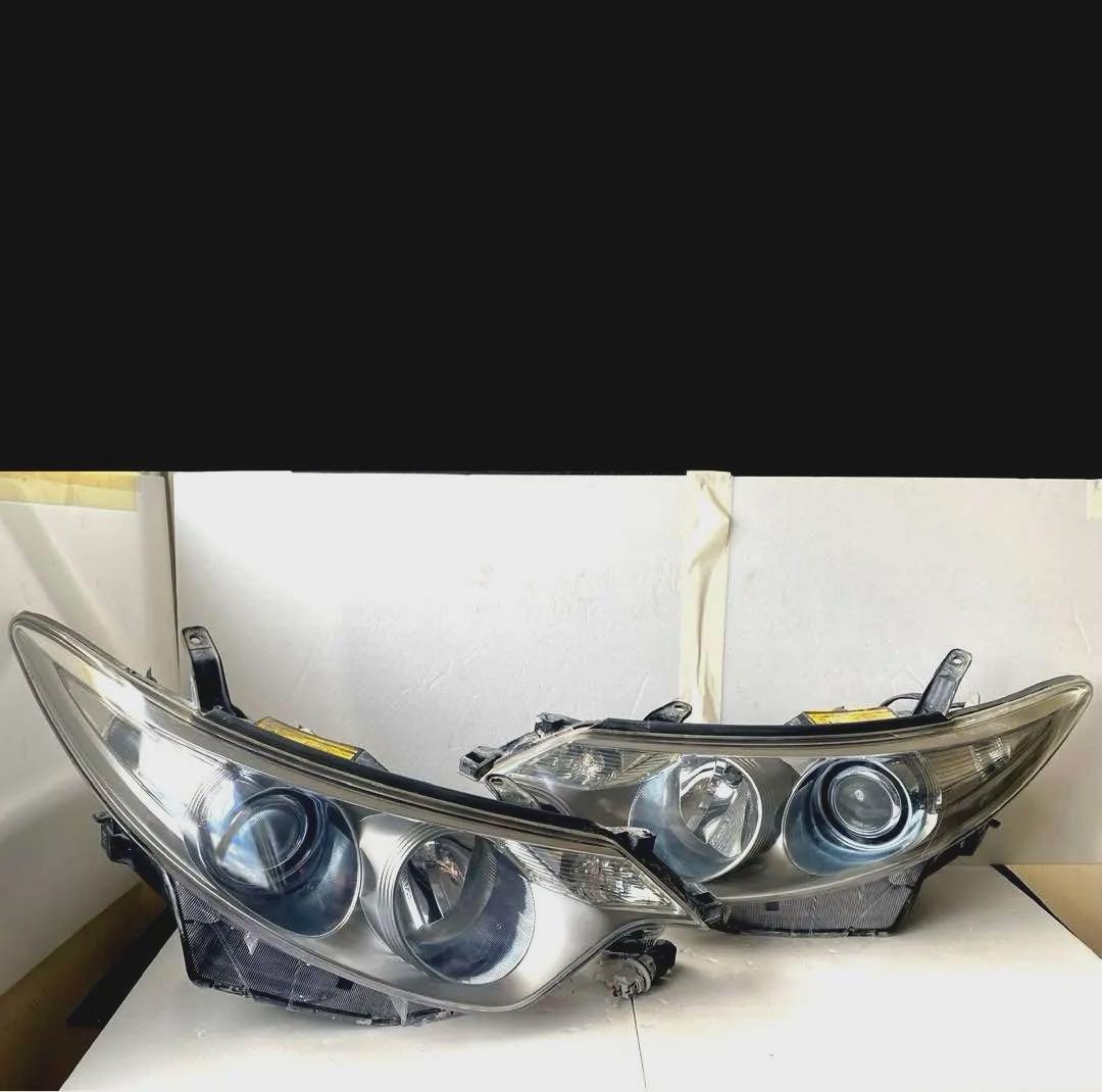 トヨタ エスティマ 50系 純正HIDヘッドライト 左右セット リムーバー済