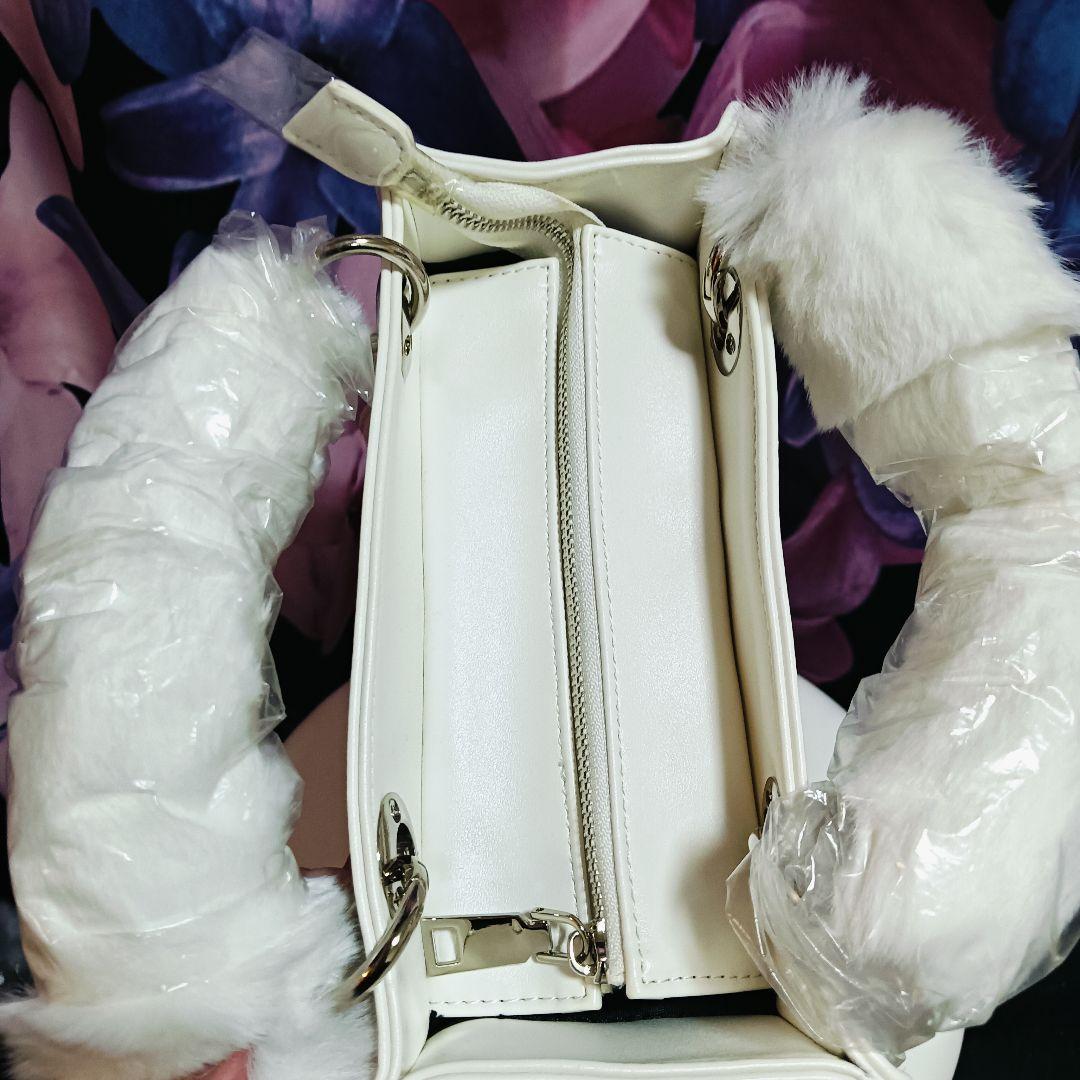 新品未使用★パーリーゲイツ マスターバニー カートバッグ フェイクファーハンドル