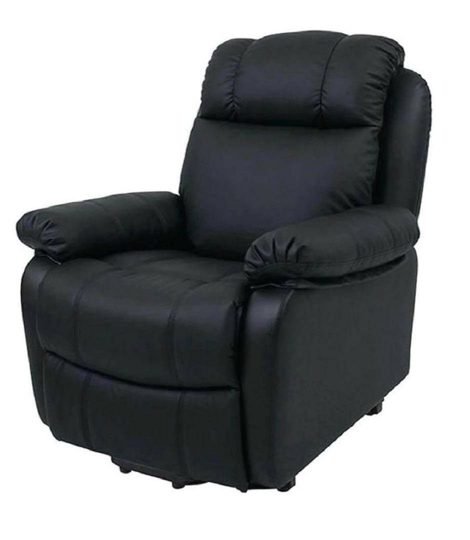 美品　電動ラウンジチェア　シフォン　ブラック