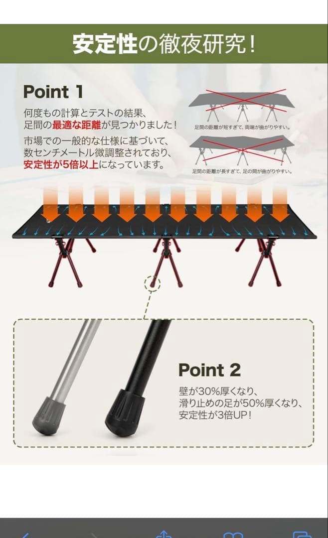 WOLFYOK OUTDOORS キャンプコット 2way 切替 2個セット