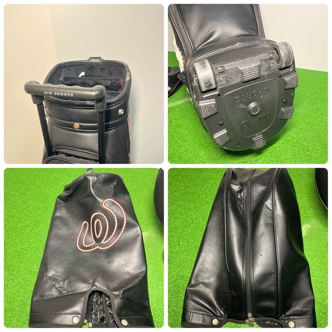 E27 M.U.SPORTS レディース キャディバッグ キャスター付き