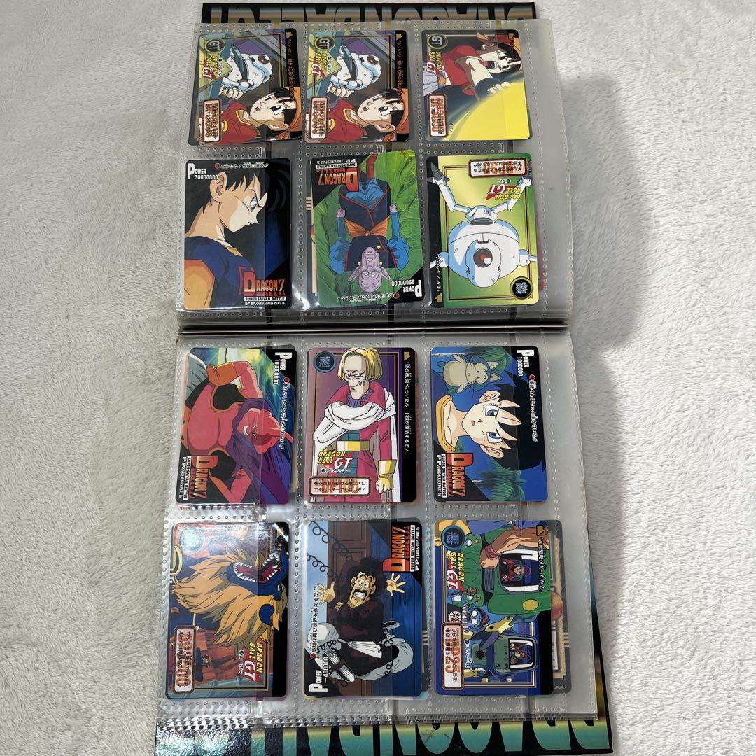 希少 ドラゴンボールGT カードステーション　システムファイル まとめ売り