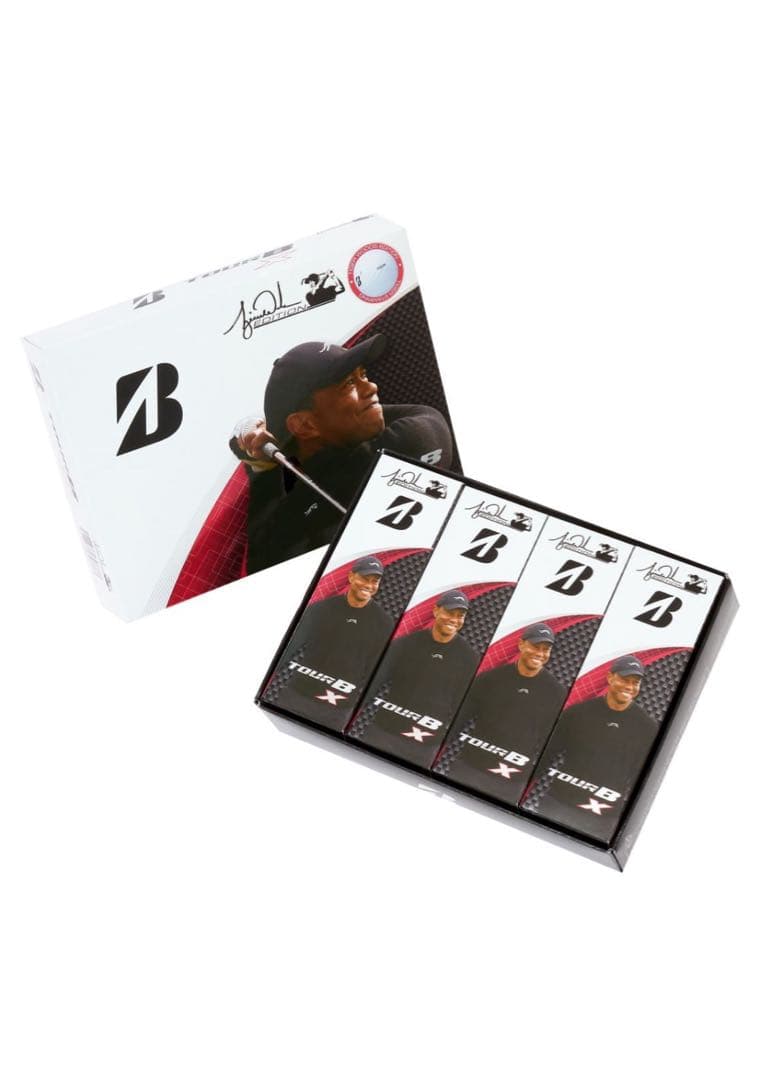 売切！ブリジストンTOUR B X新品　白⭐︎タイガーウッズエディション2ダース