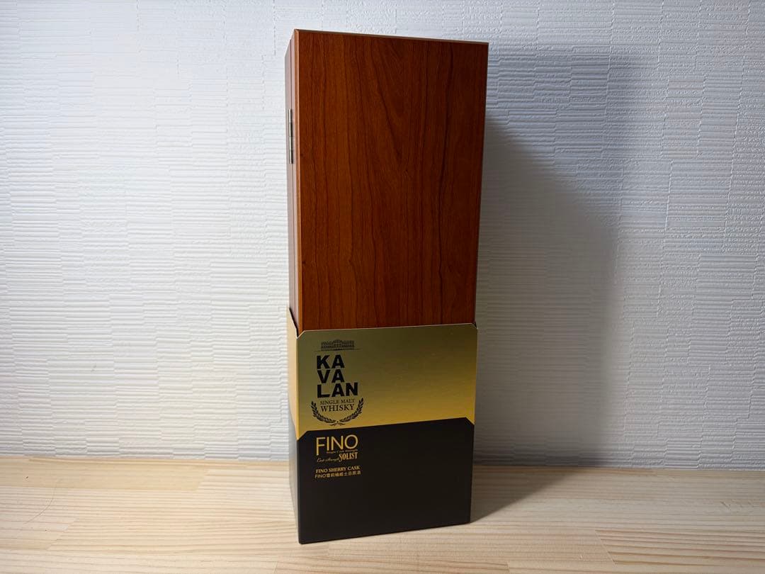 【新品未開栓】KAVALAN FINO ウイスキー 700ml 木箱入り④