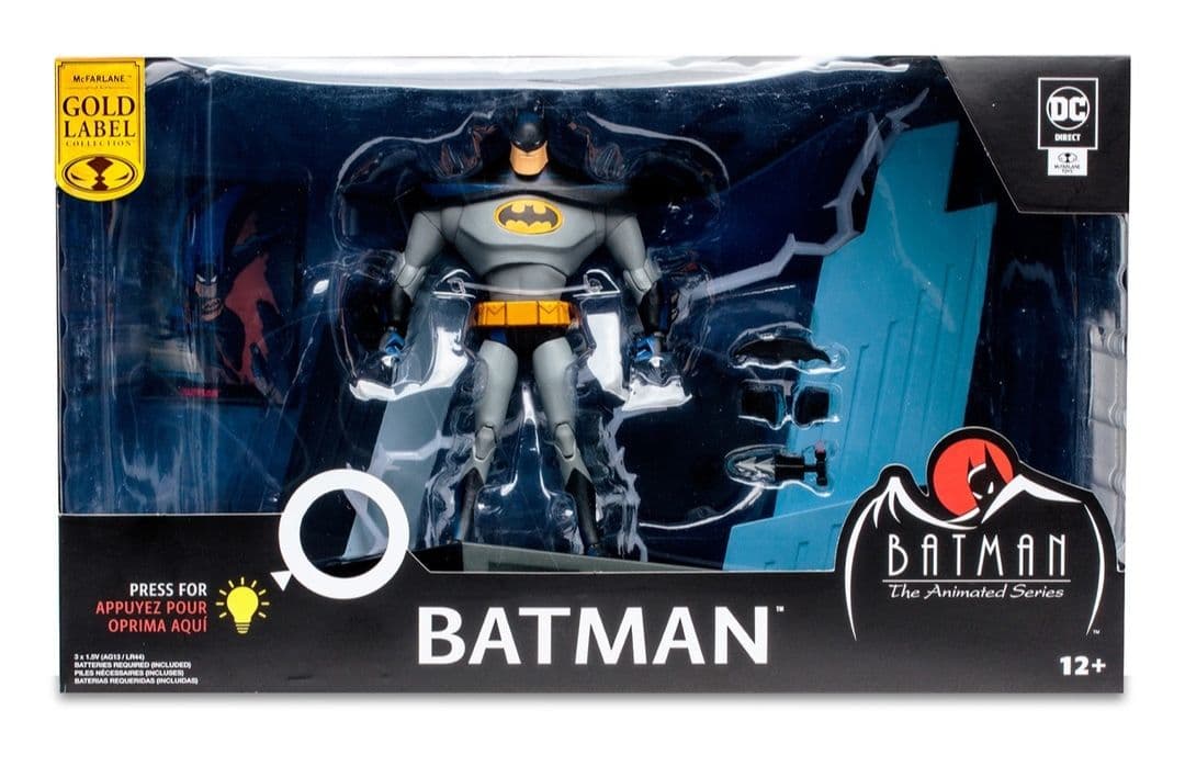 バットマン アニメイテッド　7インチ・アクションフィギュア (30周年記念版)