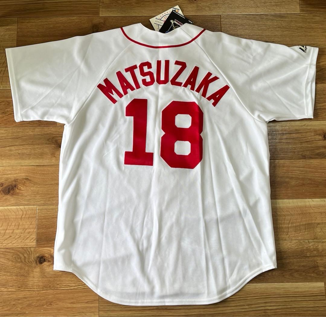 米購入・タグ付き　松坂　レッドソックス　ユニフォーム　18 マジェスティック製