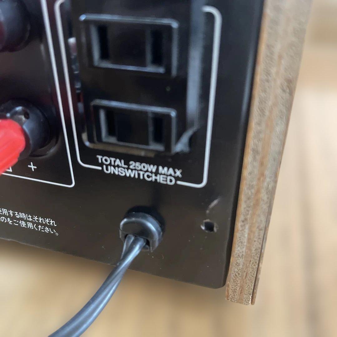 Sansui AU-D707F プリメインアンプジャンク品電源入りません。