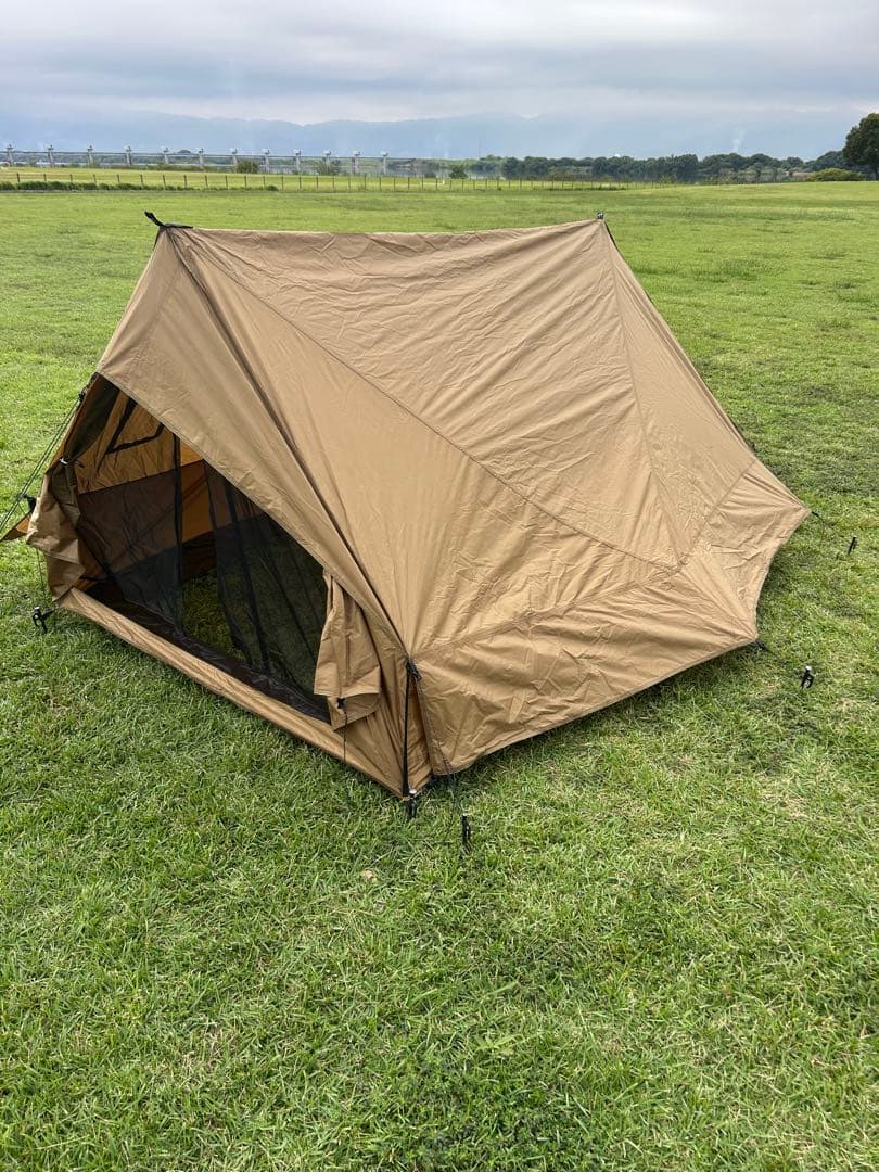 薪ストーブとテントセット